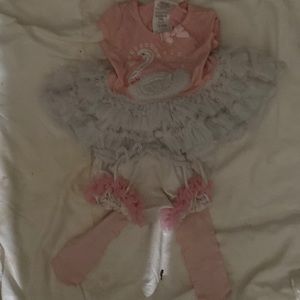 3 piece shirt stockings bloomers